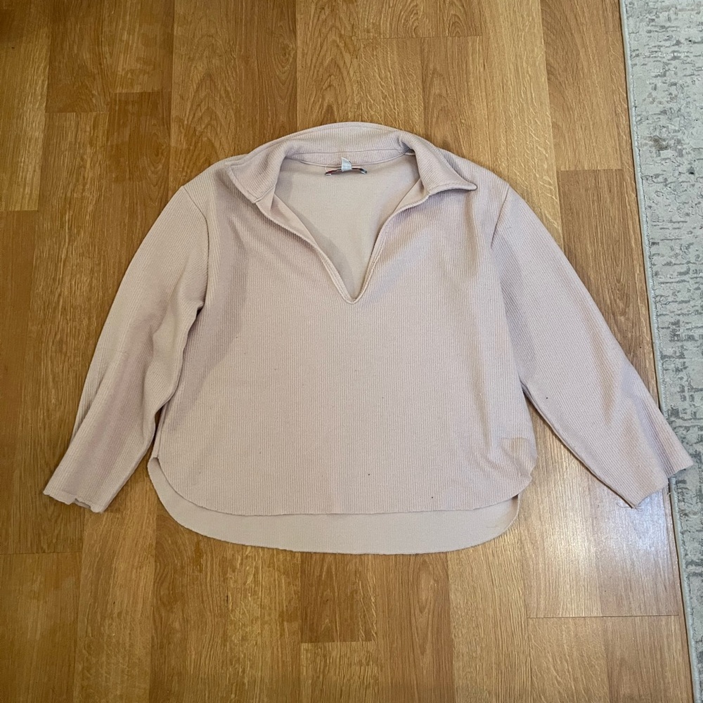 Pale Pink long sleeve